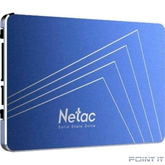SSD 2.5" Netac 240Gb N535S Series <NT01N535S-240G-S3X> Retail (SATA3, up to 540/490MBs, 3D NAND, 140TBW, 7mm)