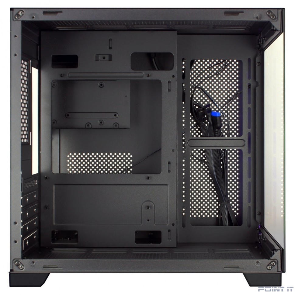 Ginzzu V320 RGB подсветка, закаленное стекло 1*USB 3.0,1*USB 2.0, AU mATX