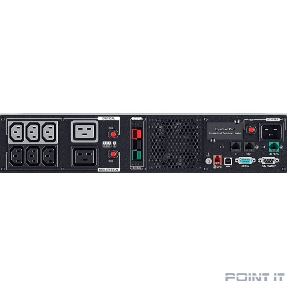 CyberPower PR2200ERTXL2U ИБП {Line-Interactive, 2200VA/2200W USB/RS-232/EPO/Dry/SNMPslot (IEC C13 x 6, IEC C19 x 2) (12V / 9AH х 4) NEW}