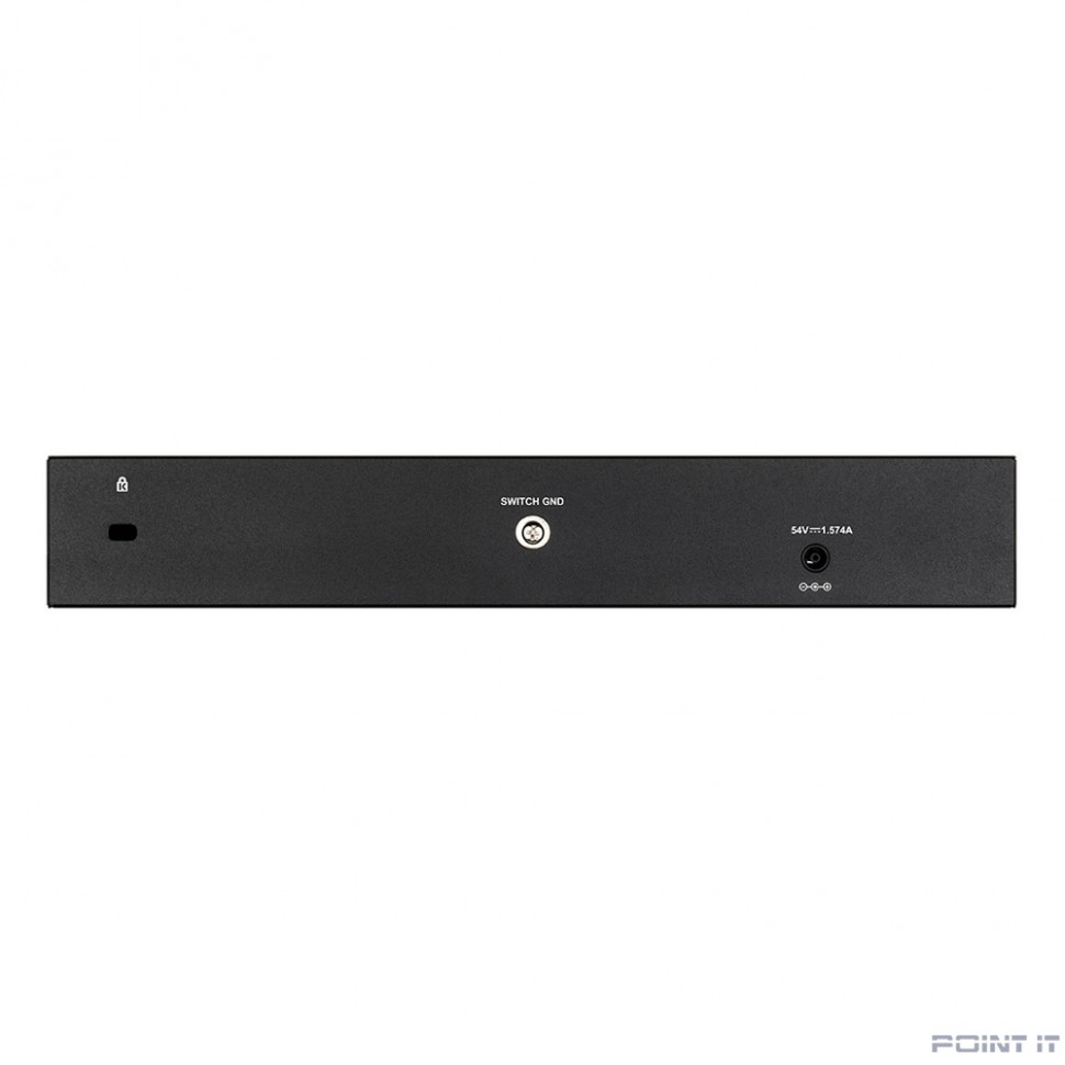 D-Link DGS-1210-08P/G3A Настраиваемый L2 коммутатор с 8 портами 10/100/1000Base-T и 2 портами 1000Base-X SFP (8 портов PoE 802.3af/at, PoE-бюджет 65 Вт)