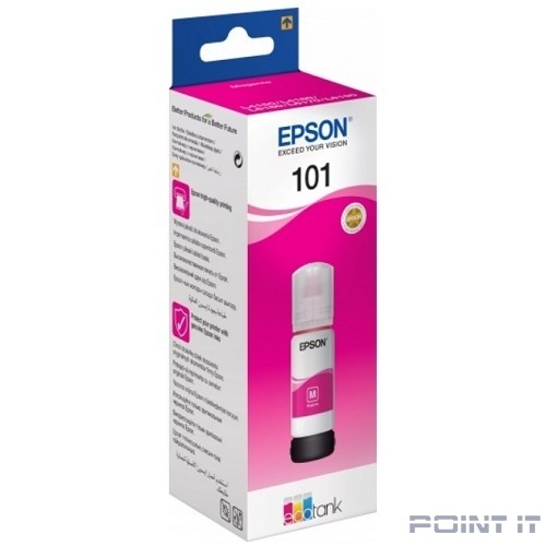 EPSON C13T03V34A Контейнер с пурпурными чернилами для L4150/L4160/L6160/L6170/L6190, 70 мл. (cons ink)