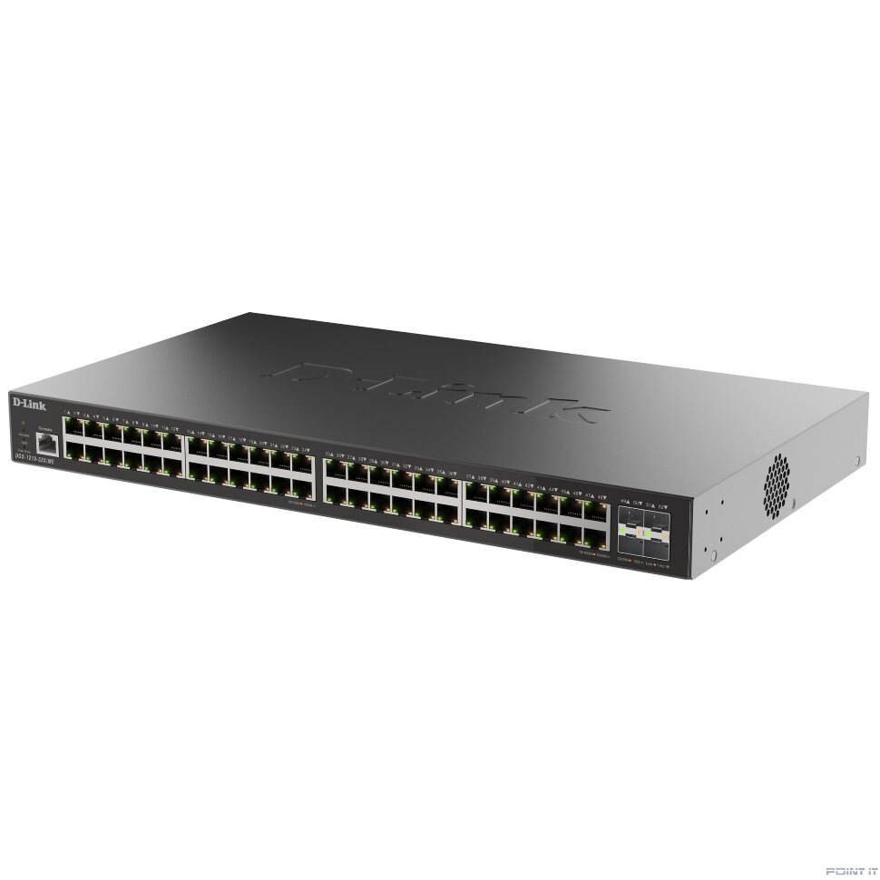D-Link DGS-1210-52X/ME/C1A Управляемый L2 коммутатор с 48 портами 10/100/1000Base-T и 4 портами 10GBase-X SFP+