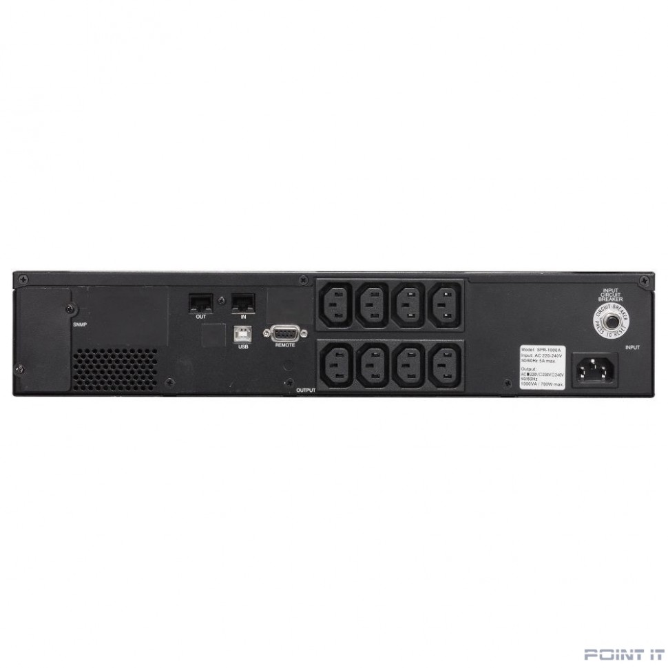 Powercom Smart King Pro+ SPR-1000 LCD 800Вт 1000ВА черный