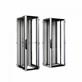  					VX IT Шкаф 600x1200x600 24U standard обзорная и глухая двери 19 спереди				 