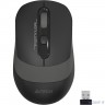 A-4Tech Мышь Fstyler FG10S черный/серый оптическая (2000dpi) беспроводная USB [1204030]