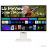 Монитор LCD LG 31.5" 32SR83U-W Smart Monitor {IPS 3840x2160 60Hz 400cd 16:9 5ms 178/178 2x5W USB-C 2xHDMI USB VESA HAS, webOS}