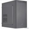 Корпус mATX Aerocool CS-108-S-BK-v1, Mini-Tower, без БП,  черный