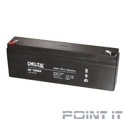Delta DT 12022 (2.2 А\ч, 12В) свинцово- кислотный аккумулятор