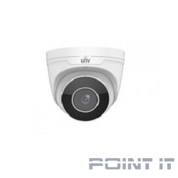 Uniview IPC3632LB-ADZK-G-RU Видеокамера IP купольная антивандальная, 1/2.7&quot; 2 Мп КМОП @ 30 к/с, ИК-подсветка до 40м., 0.005 Лк @F1.6, объектив 2.8-12.0 мм моторизованный с автофокусировкой, WDR, 2D/3D