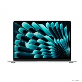Ноутбук Apple MacBook Air 13-inch 2024 [MXCT3LL/A] (КЛАВ.РУС.ГРАВ.) Silver 13.6&quot; Liquid Retina {(2560x1600) M3 8C CPU 10C GPU/16Gb/512Gb SSD} (США)