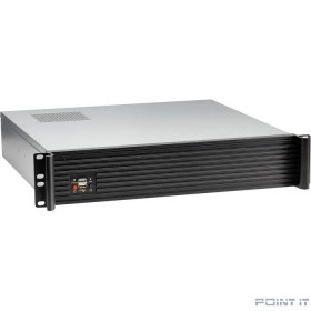 Exegate EX281969RUS Серверный корпус ExeGate Pro 2U420-06 &lt;RM 19&quot;, высота 2U, глубина 420, БП 2U-600ADS, USB&gt;