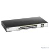 D-Link DGS-3000-28XS/B1A Управляемый L2 коммутатор с 24 портами 1000Base-X SFP и 4 портами 10GBase-X SFP+