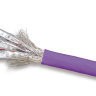 Кабель U/UTP4 cat.6 NETKO /4 пары 23 AWG BC / 305м /  с крестовиной / нг(А)-HF LSZH - малодымный, не содержащий галогенов; фиолетовый; одножильный