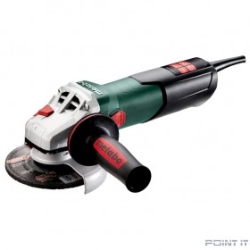Metabo WEV 11-125 Quick Угловая шлифовальная машина  [603625000] { 1100вт,125мм,эл-ка,регул  }