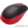910-005908 Мышь Logitech M190 красный/черный оптическая (1000dpi) беспроводная USB (2but)