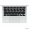 Ноутбук Apple MacBook Air 13-inch 2025 [MW0W3] (КЛАВ.РУС.ГРАВ.) Silver 13.6" Liquid Retina {(2560x1600) M4 10C CPU 8C GPU/16GB/256GB SSD/рекоменд.переходник 11007065} (A3240)