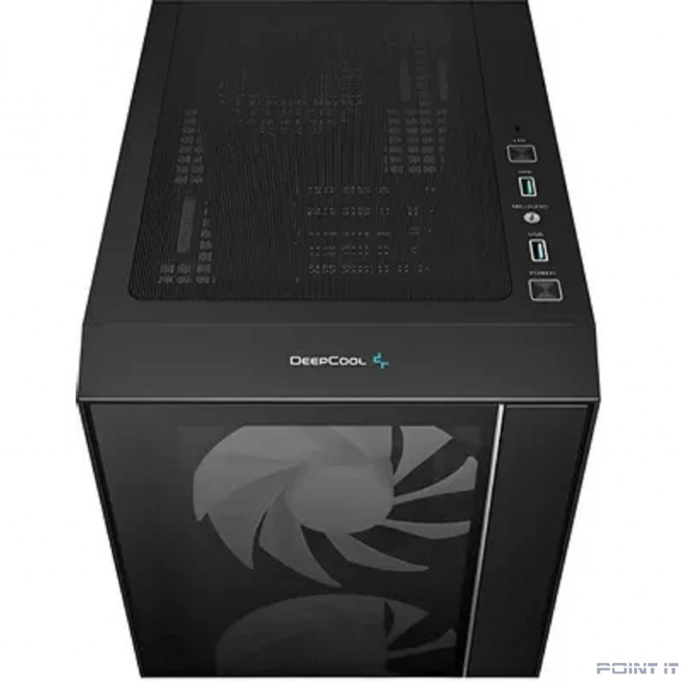 Корпус MidiTower Deepcool MATREXX 55 V4 Black (ATX, ARGB, без БП, 2xUSB3.2 Type-A) (R-MATREXX55-BKADA4-G-4)