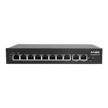 AN-S10P8-120 - 10-портовый 100 Мбит/с коммутатор с PoE+ до 120Вт