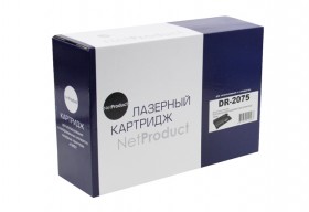 Драм-юнит NetProduct (N-DR-2075) для Brother HL-2030/2040/2070/ DCP-7010/7420/7820, 12K