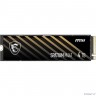 Твердотельный накопитель SSD MSI M.2 4TB PCIe 4.0 NVMe SPATIUM M461