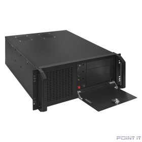 Exegate EX293224RUS Серверный корпус ExeGate Pro 4U450-16/4U4019S &lt;RM 19&quot;, высота 4U, глубина 450, БП 500RADS, USB&gt;