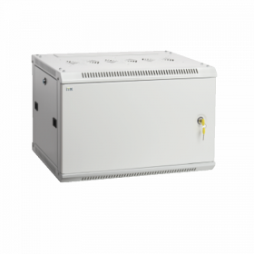 					ITK Шкаф LINEA W 9U 600x450 мм дверь металл, RAL7035					 