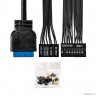 Exegate EX299406RUS Корпус Minitower ExeGate BAA-308U2-AA500 (mATX, БП AA500 с вент. 8см, 1*USB+2*USB3.0, HD Audio, черный)