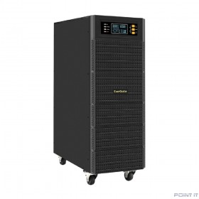 Exegate EX296953RUS ИБП On-line ExeGate PowerExpert TL-575-10kVA.192V.LCD.AVR.T.USB.RS232.SNMP &lt;10000VA/10000W, On-Line, PF=1, LCD, клеммы, RS232, USB, SNMP-slot, встроенные батареи 12V 7.2Ah - 16шт, 