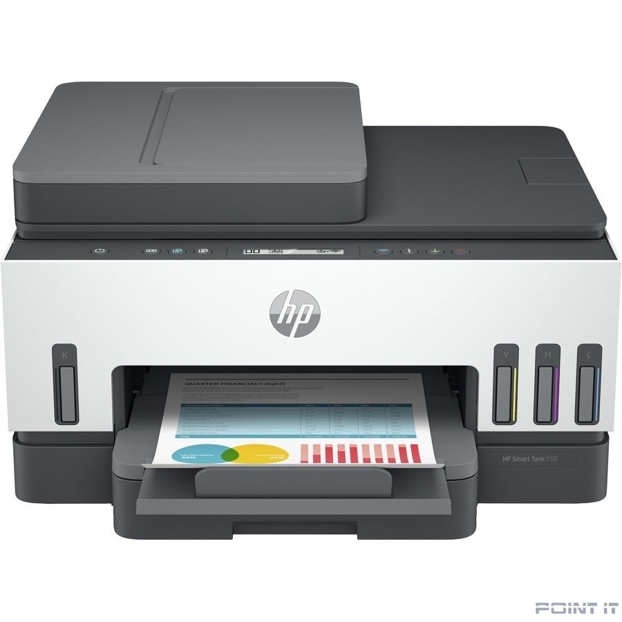 HP Smart Tank 750 AiO (6UU47A) A4 Duplex Net WiFi BT USB серый