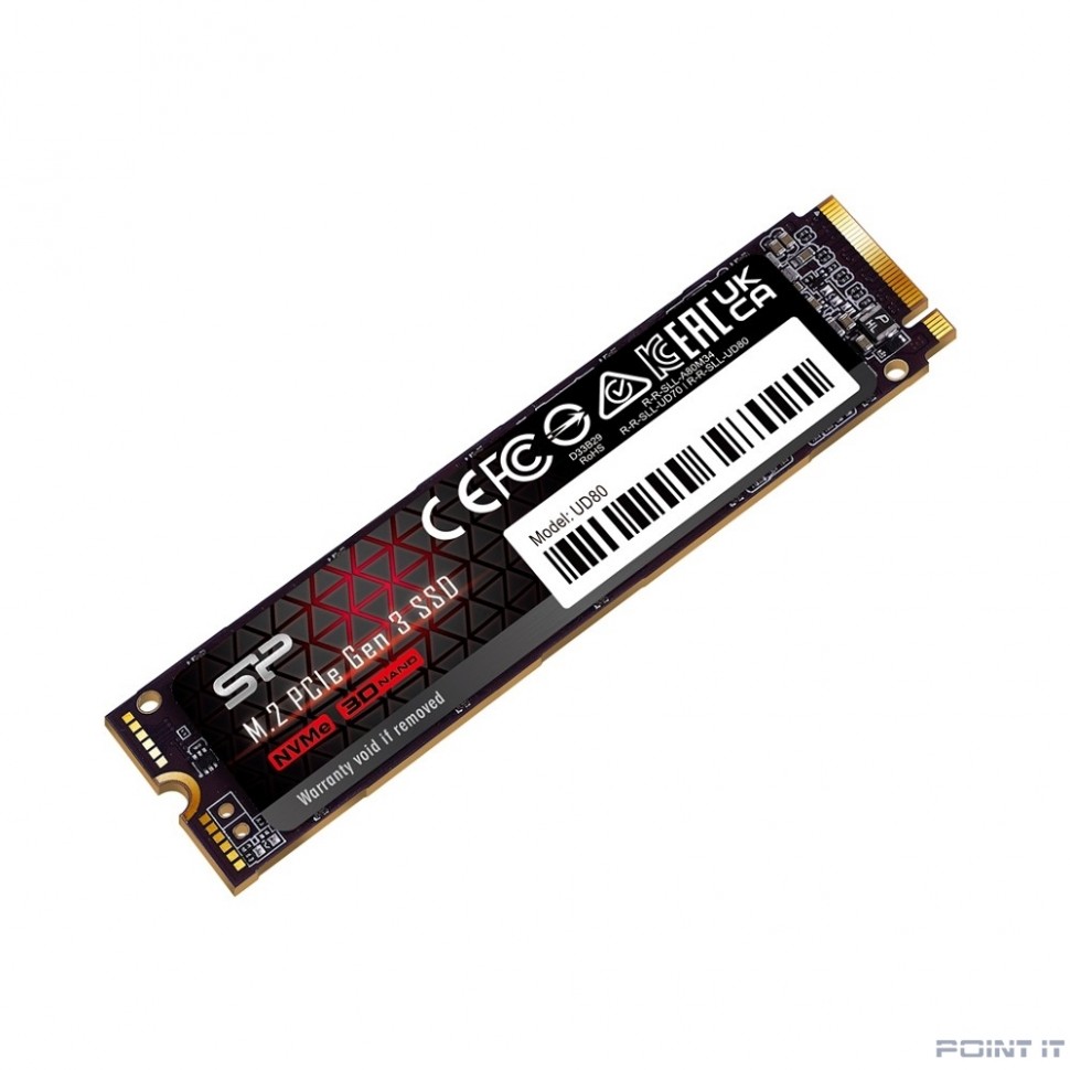 Silicon Power SSD M.2 1TB UD80, M.2 2280, PCI-E 3x4, [R/W - 3400/3000 MB/s] SP01KGBP34UD8005