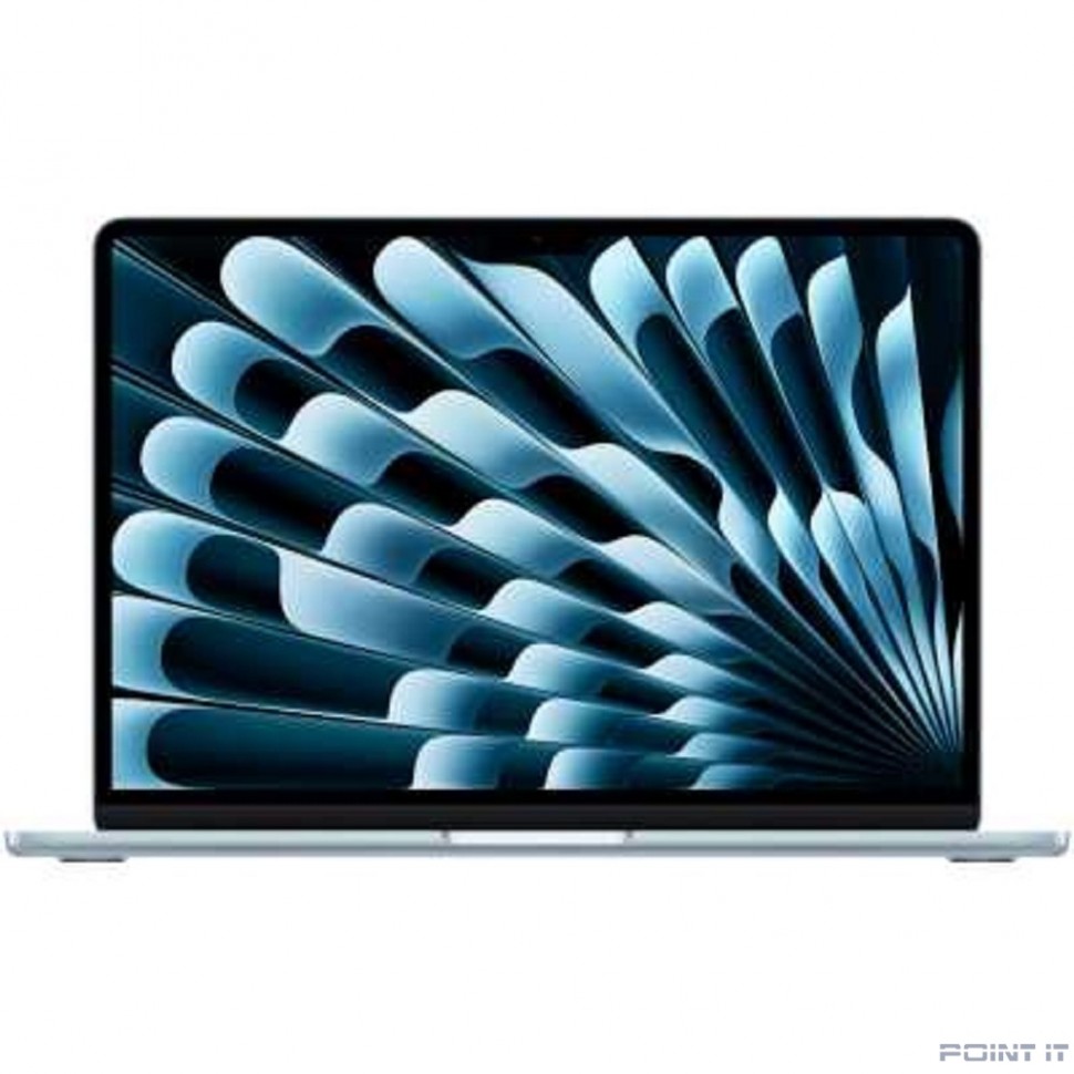 Ноутбук Apple MacBook Air 13-inch 2025 [MC6V4ZA/A] (КЛАВ.РУС.ГРАВ.) Sky Blue 13.6" Liquid Retina {(2560x1600) M4 10C CPU 10C GPU/24GB/512GB SSD} (A3240)