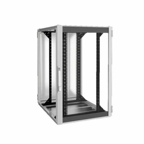 TS IT Шкаф 800x1200x1000 24U, с обз. и стальной дверью, IP55, 19 монтажные рамы