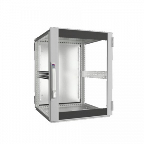 TS IT Шкаф 600х800х600 с обзорной и стальной дверью, без 19, IP55