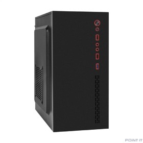 Exegate EX298813RUS Корпус Minitower ExeGate BAA-403U2-AAA450 (mATX, БП AAA450 с вент. 8см, 1*USB+2*USB3.0, HD Audio, черный)