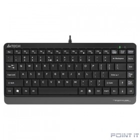 Клавиатура A4Tech Fstyler FK11 черный/серый USB slim