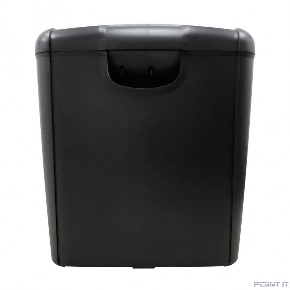 ГЕЛЕОС Уничтожитель документов УД10-2, DIN P-2 (2 ур-нь секр.), полоса 5,8мм, 6-8 лист (70г/м2), пл.карты/скобы, 10 литров