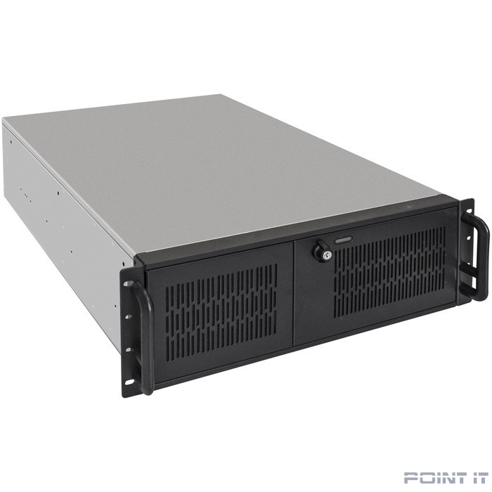 Exegate EX293575RUS Серверный корпус ExeGate Pro 4U650-010/4U4139L <RM 19", высота 4U, глубина 650, БП 1200ADS, USB>