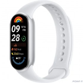 Фитнес-трекер Xiaomi Smart Band 9 1.62&quot;,  серебристый / серебристый [bhr8340gl]