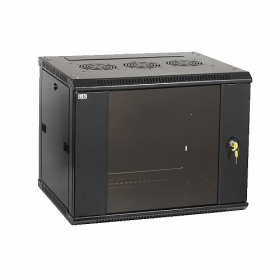  					ITK Шкаф LINEA W 18U 600x450 мм дверь стекло, RAL9005				 