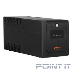 Exegate EP285603RUS ИБП ExeGate SpecialPro UNB-600.LED.AVR.EURO &lt;600VA/360W, LED, AVR, 2 евророзетки, Black&gt;