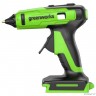 Пистолет клеевой Greenworks G24GLG, 24V, 150°С, 90 сек, 11 мм, без АКБ и ЗУ [3502207]