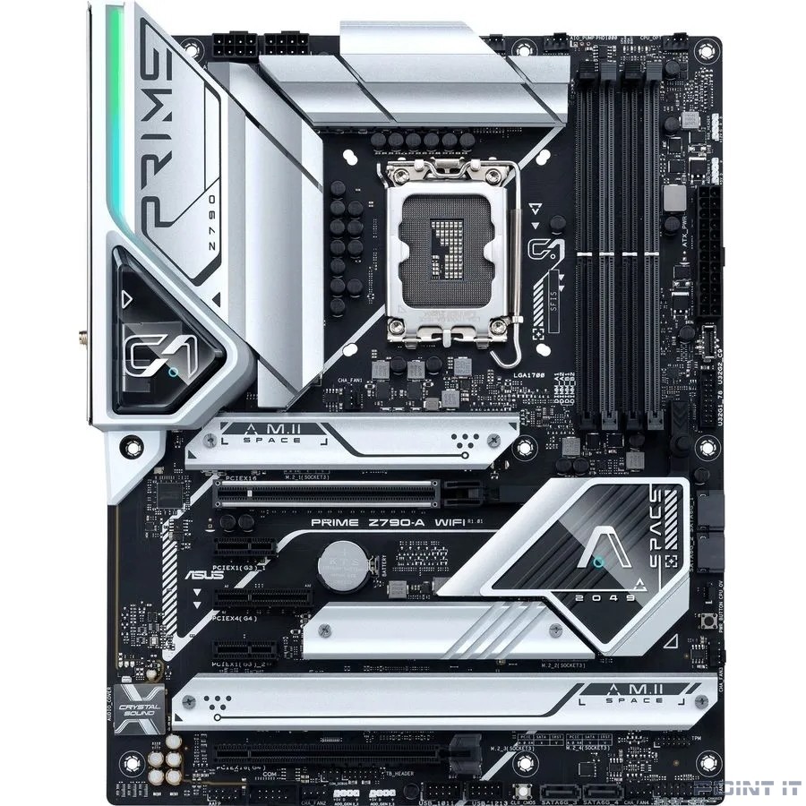 ASUS PRIME Z790-A WIFI {LGA1700, Z790, 4*DDR5, HDMI+DP, 4xSATA3 + RAID, M2, Audio, Gb LAN, USB 3.2, USB 2.0, ATX}