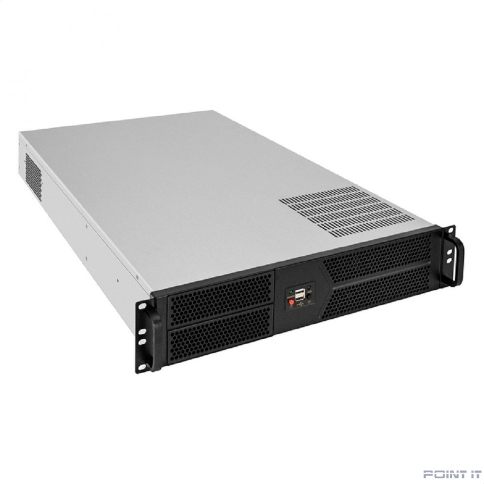 Exegate EX298470RUS Серверный корпус ExeGate Pro 2U650-05 <RM 19", высота 2U, глубина 650, БП 2U-500ADS, 2*USB>