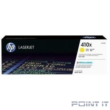 HP Картридж CF412XC 410X лазерный желтый увеличенной емкости (5000 стр) (белая корпоративная коробка)