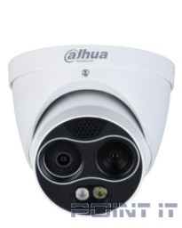 DAHUA DH-TPC-DF1241P-B7F8-S2 Двухспектральная тепловизионная IP-камера с ИИ, 1/2.7" Progressive CMOS, объектив 8мм, неохлаждаемый FPA детектор, объектив 7мм, ИК 30м, IP67